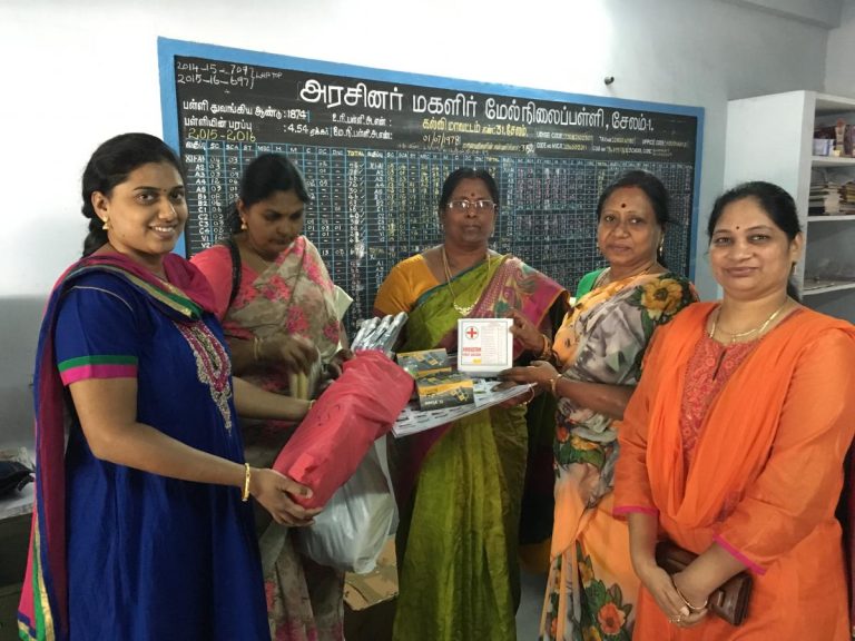 Photo 4 of 6 – Sports Materials & Kids Calendar Donation to Govt. Schools