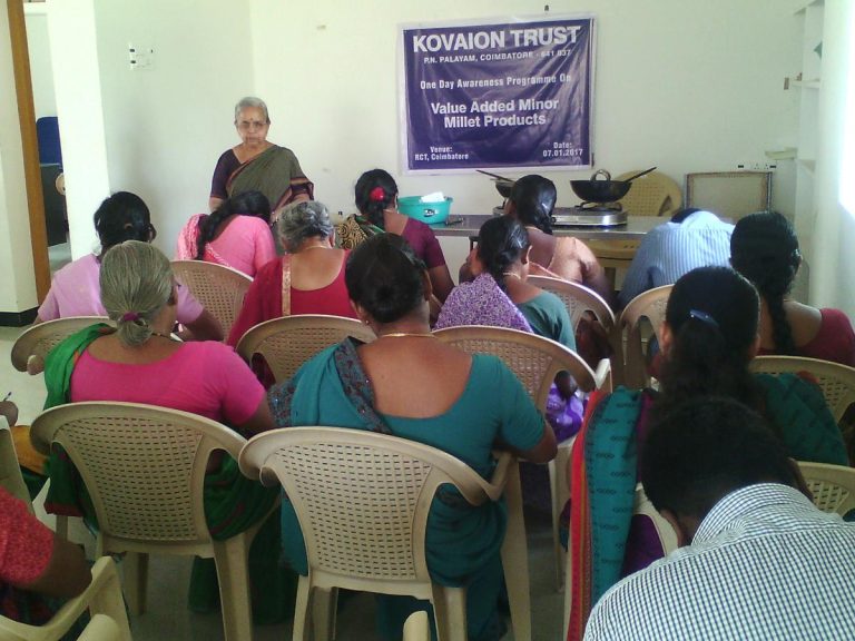 Photo 7 of 12 – Farm to Plate: Awareness Programme on Value Added Minor Millet Products