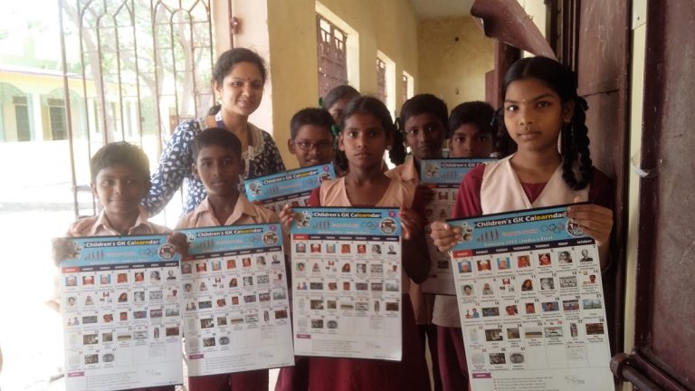 Photo 5 of 7 – Kids Learning Calendars to Govt. Schools