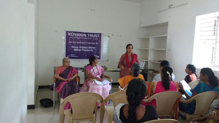 Photo 3 of 4 – One Day Awareness Programme on Value Added Minor Millet Products