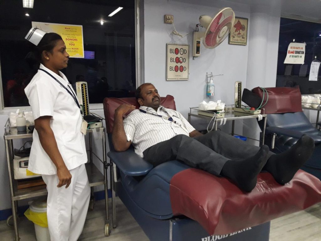 Photo 1 of 12 – Blood Donation Drive